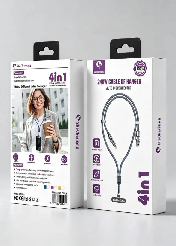 کابل گردنی چهار کاره شی کاریزما