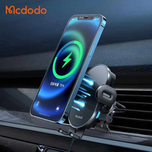هولدر و شارژر وایرلس 15 وات ماشینی با کابل مک دودو – Mcdodo CH-1600